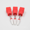 nail drill bits ceramic  flame bits for professional manicure tool